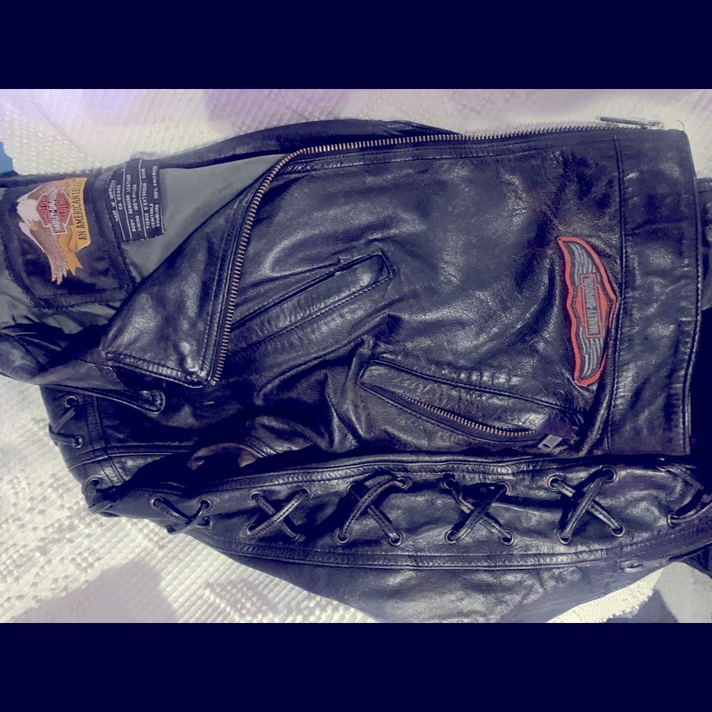 Harley Davidson women’s leather jacket
